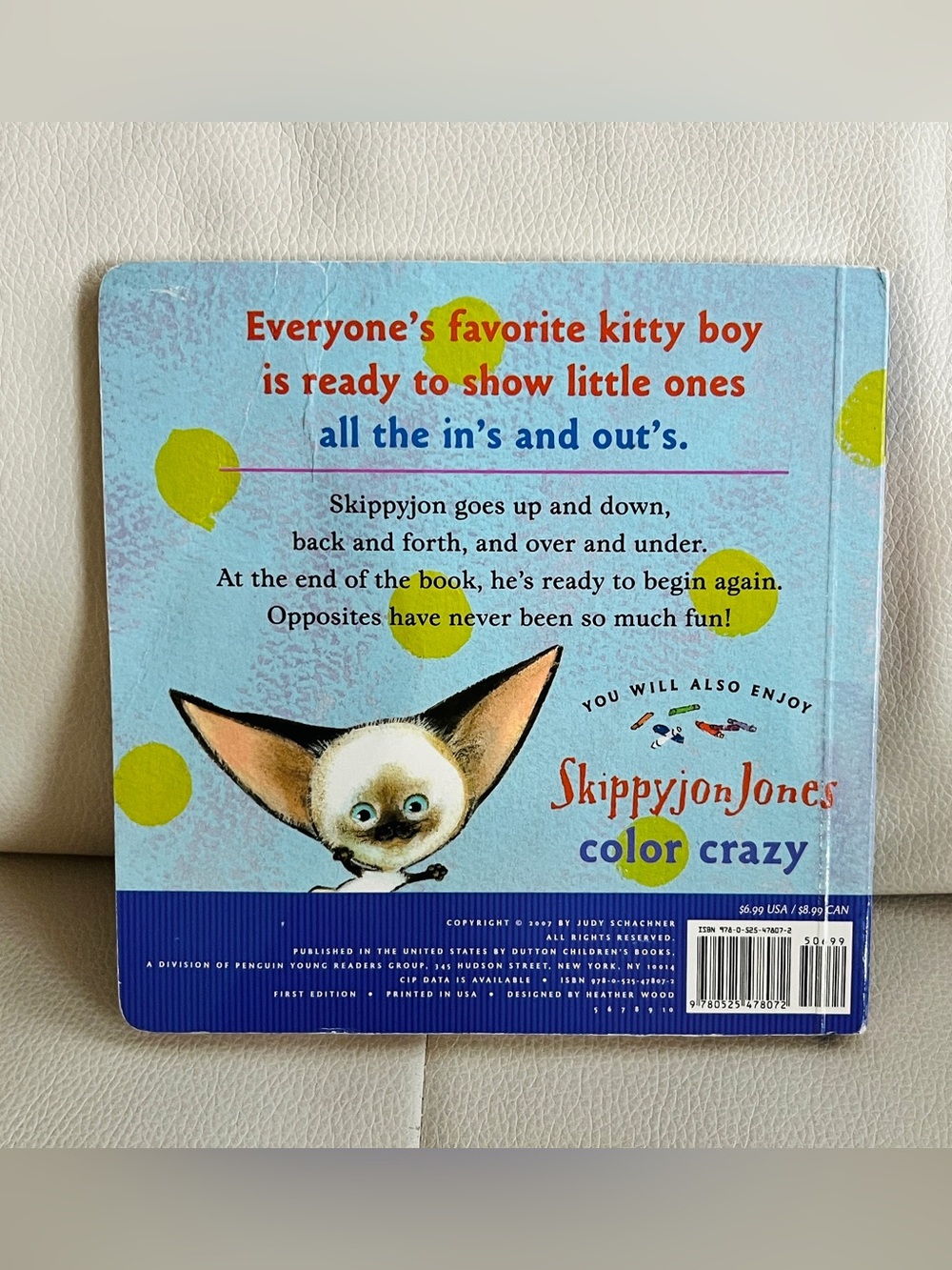 Skippyjon Jones Stuffed Animal with Book Bundle - Picture 6 of 11